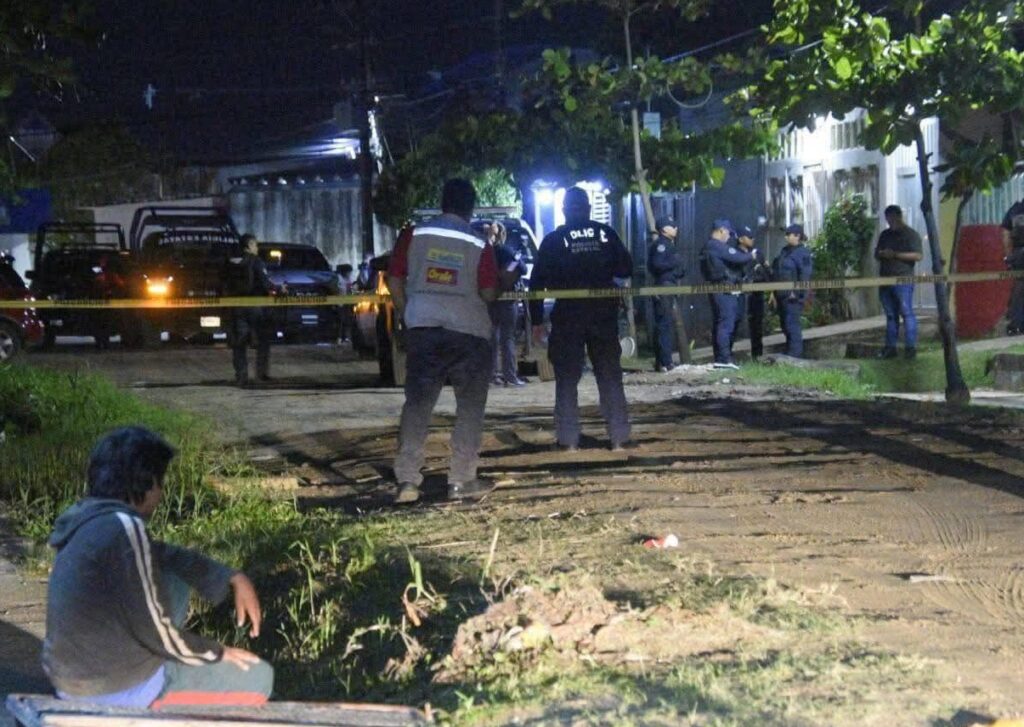 Patrullas y acordonamiento tras asesinato en Juan Díaz Covarrubias