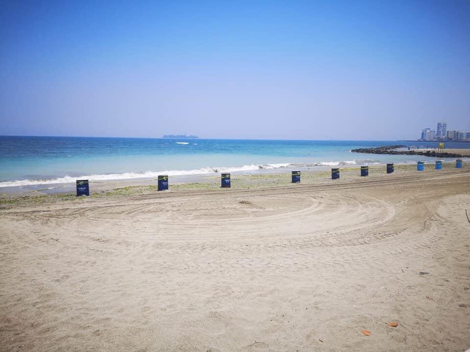 Playa José Martí en Veracruz con advertencia sanitaria de Cofepris