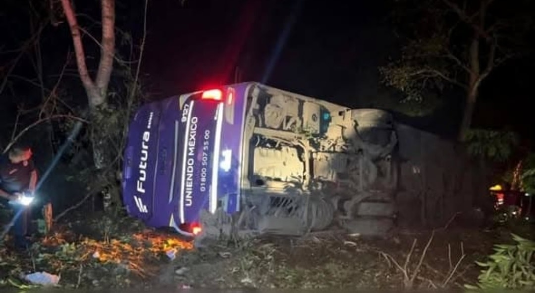 Accidente de autobús Futura en Tlanchinol, Hidalgo – heridos veracruzanos