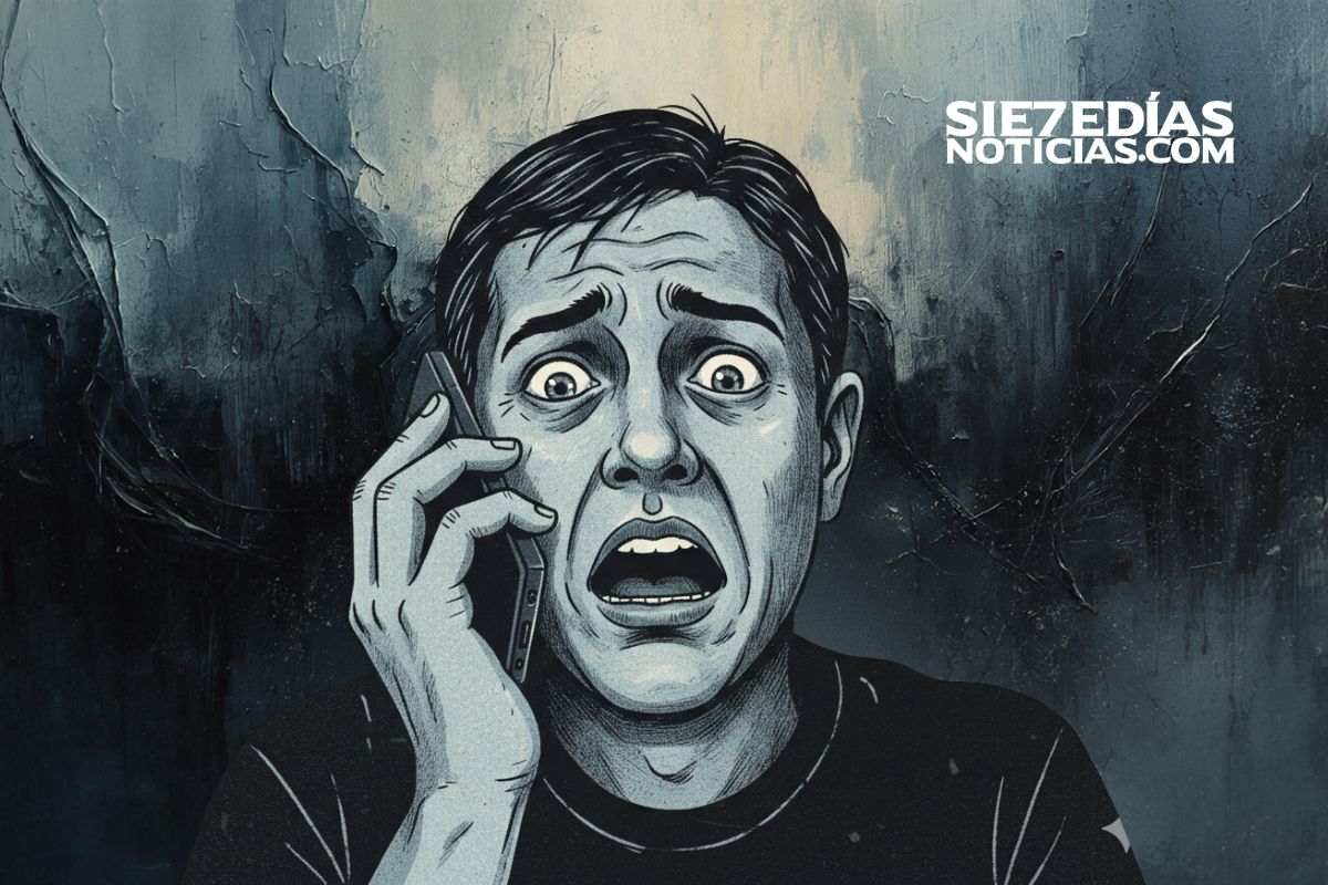 Ilustración extorsión en Veracruz durante 2025.