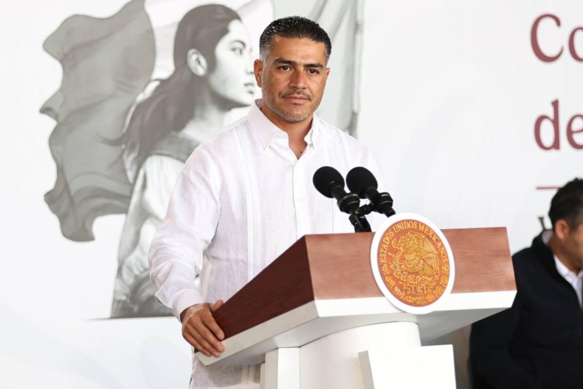 Omar García Harfuch durante operativo federal tras caída del líder del CJNG.