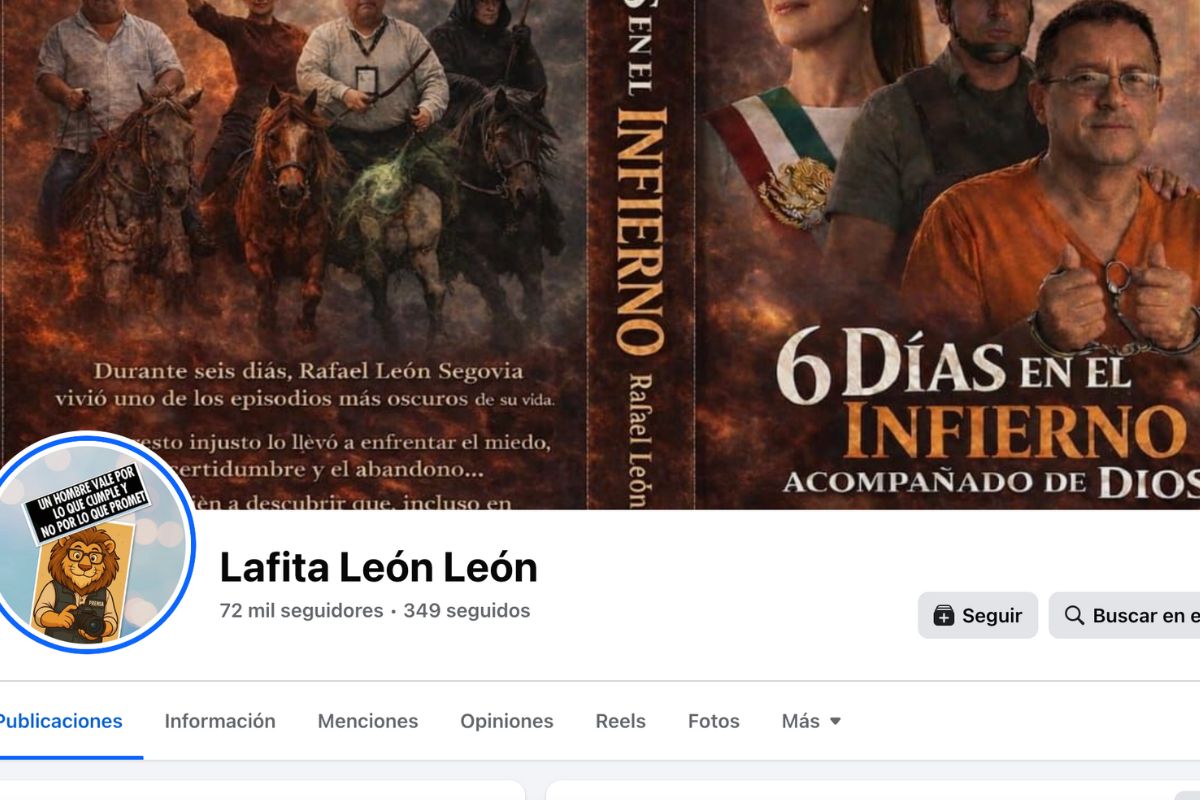 Periodista Rafael León “Lafita” tras recibir amparo federal en Veracruz, enero 2026.