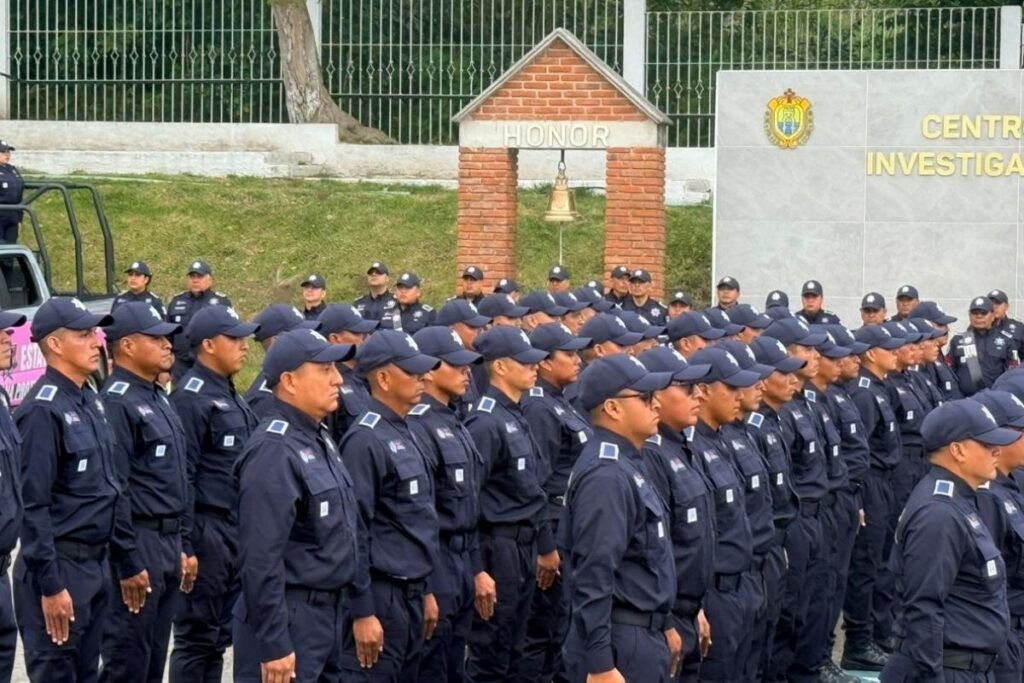 Operativo de seguridad en carretera Xalapa–Totutla por asaltos a cafetaleros.
