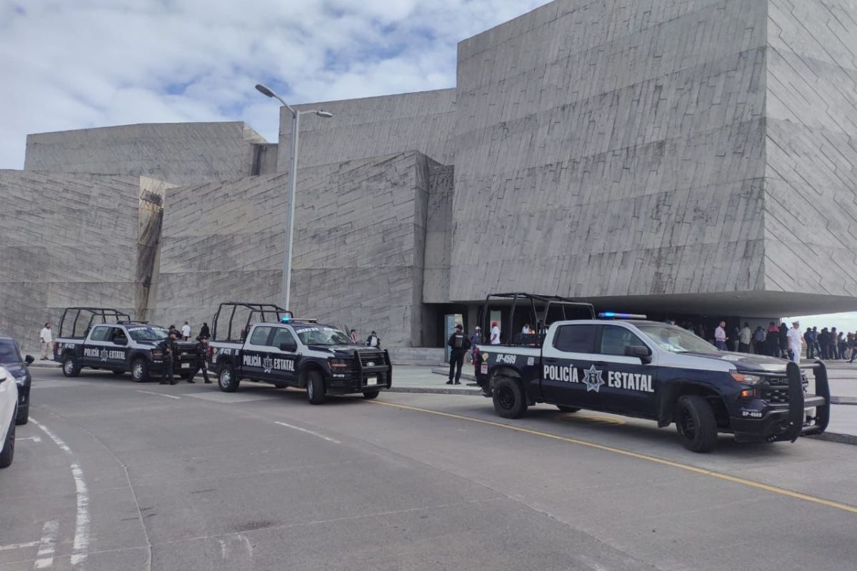 Mapa de Veracruz con cifras de policías asesinados en 2025 según Causa en Común