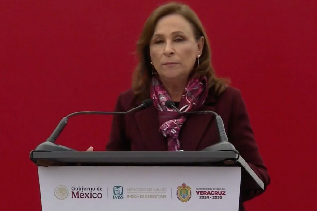 Gobernadora Rocío Nahle anuncia propuesta de empresa estatal para servicios hospitalarios en Veracruz