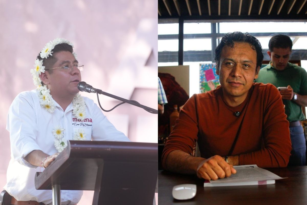 Marx Arriaga y Esteban Ramírez Zepeta en contexto político de la 4T en Veracruz