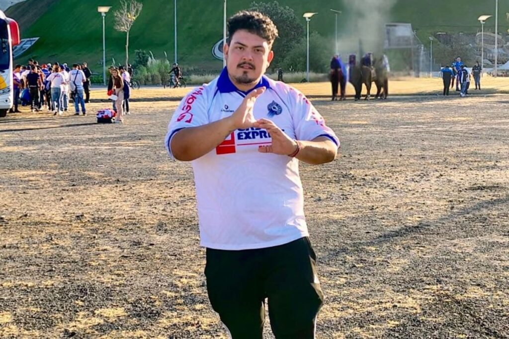 Carlos Alberto Ortiz Ortega, aficionado del Club Celaya fallecido tras riña en Boca del Río.