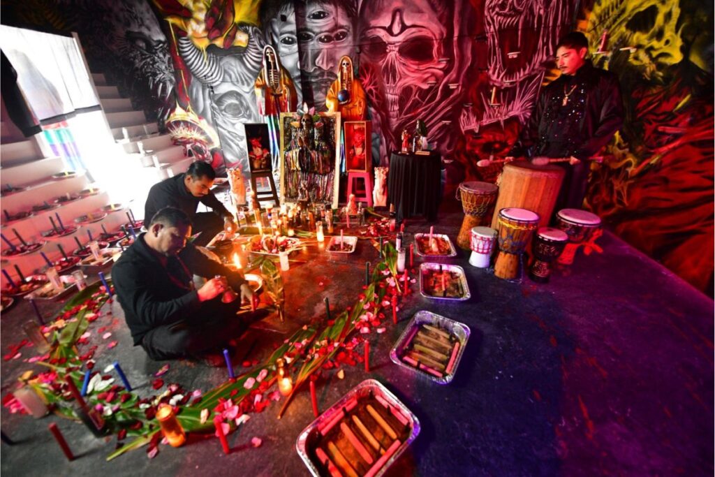 Ceremonia del Primer Viernes de Marzo en Catemaco, Veracruz.