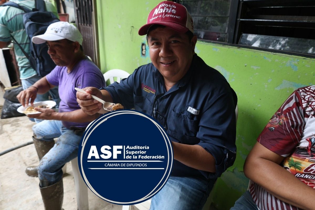 Eric Domínguez durante su gestión como alcalde de Papantla en 2024, año auditado por la ASF