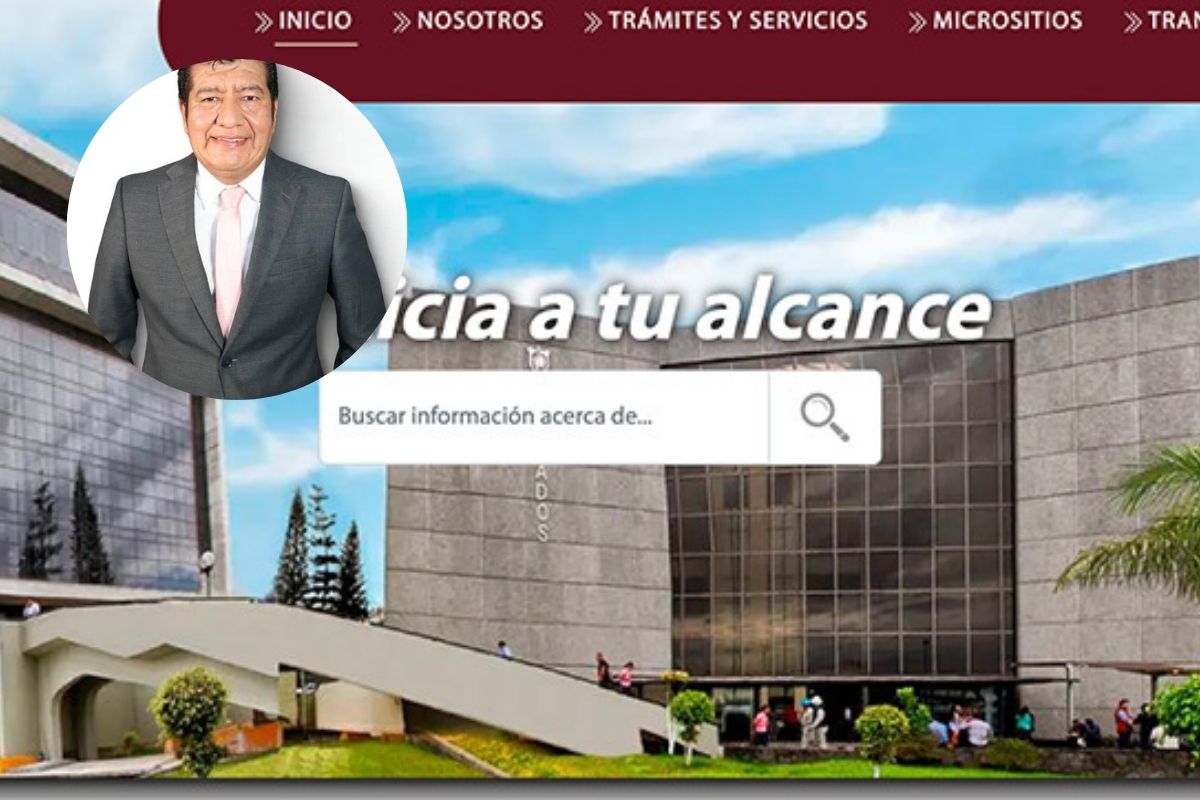 Jonathan Cortés Vargas, magistrado suspendido por el Tribunal de Disciplina Judicial de Veracruz.