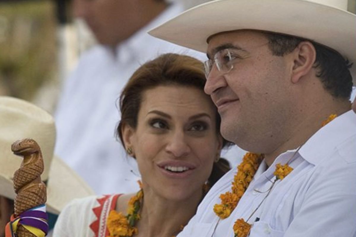 Karime Macías durante proceso judicial en Reino Unido por solicitud de extradición de México.