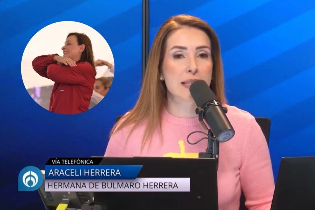 Rocío Nahle durante entrevista telefónica sobre caso de conductor desaparecido en Veracruz.