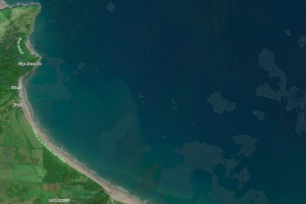 imagen satelital derrame petróleo Veracruz ESA Copernicus