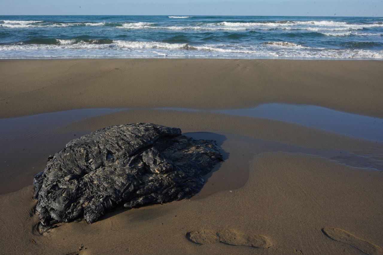 Jorge Álvarez Máynez y Luis Carbonell denuncian derrame de hidrocarburos en costas del sur de Veracruz.
