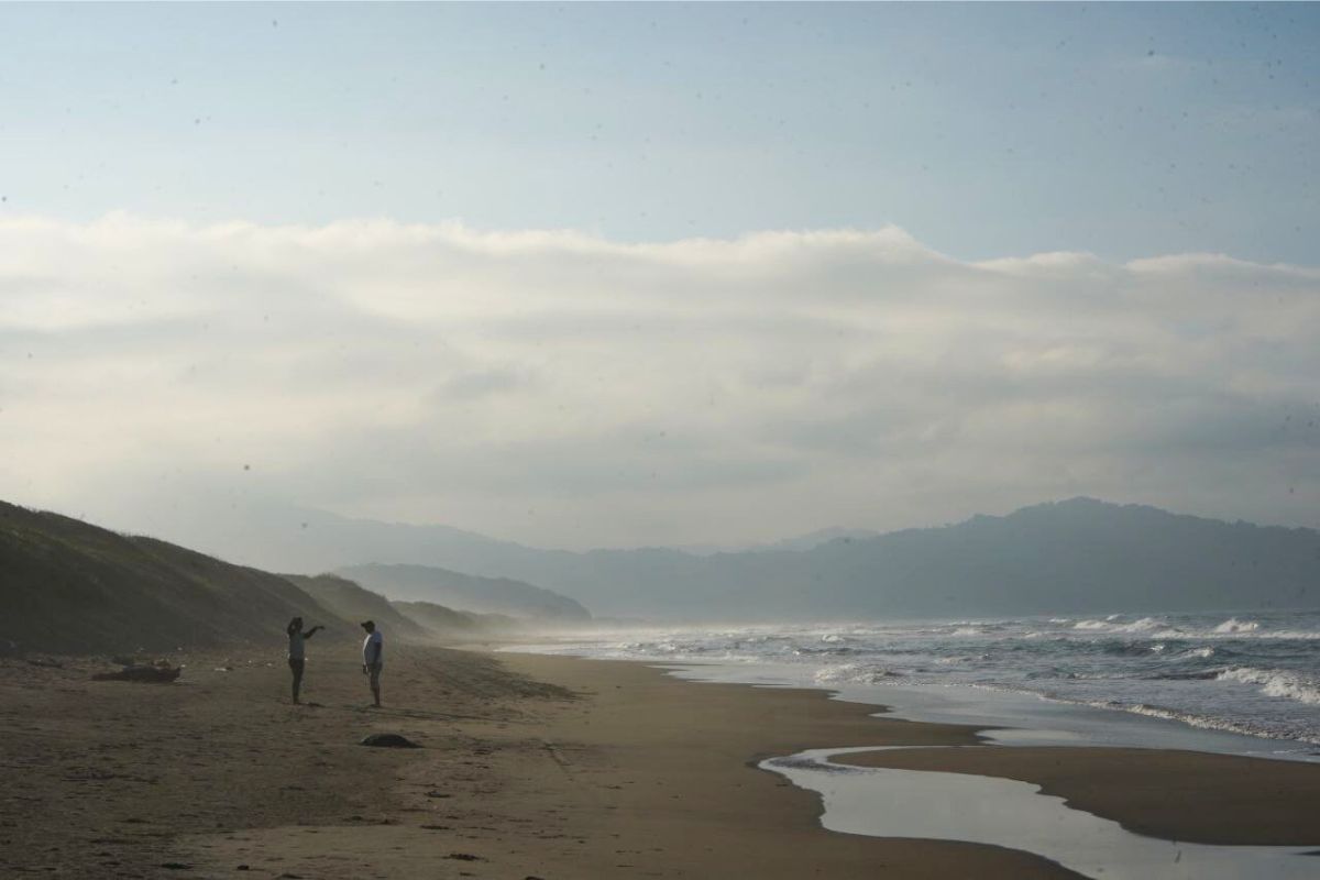 Mancha de hidrocarburo en playas de Veracruz tras derrame de barco privado frente a Tabasco.