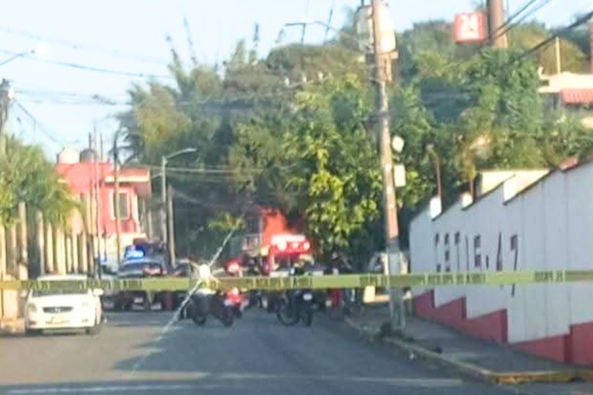 Escena de ataque armado en Córdoba Veracruz cerca de CBTIS 47