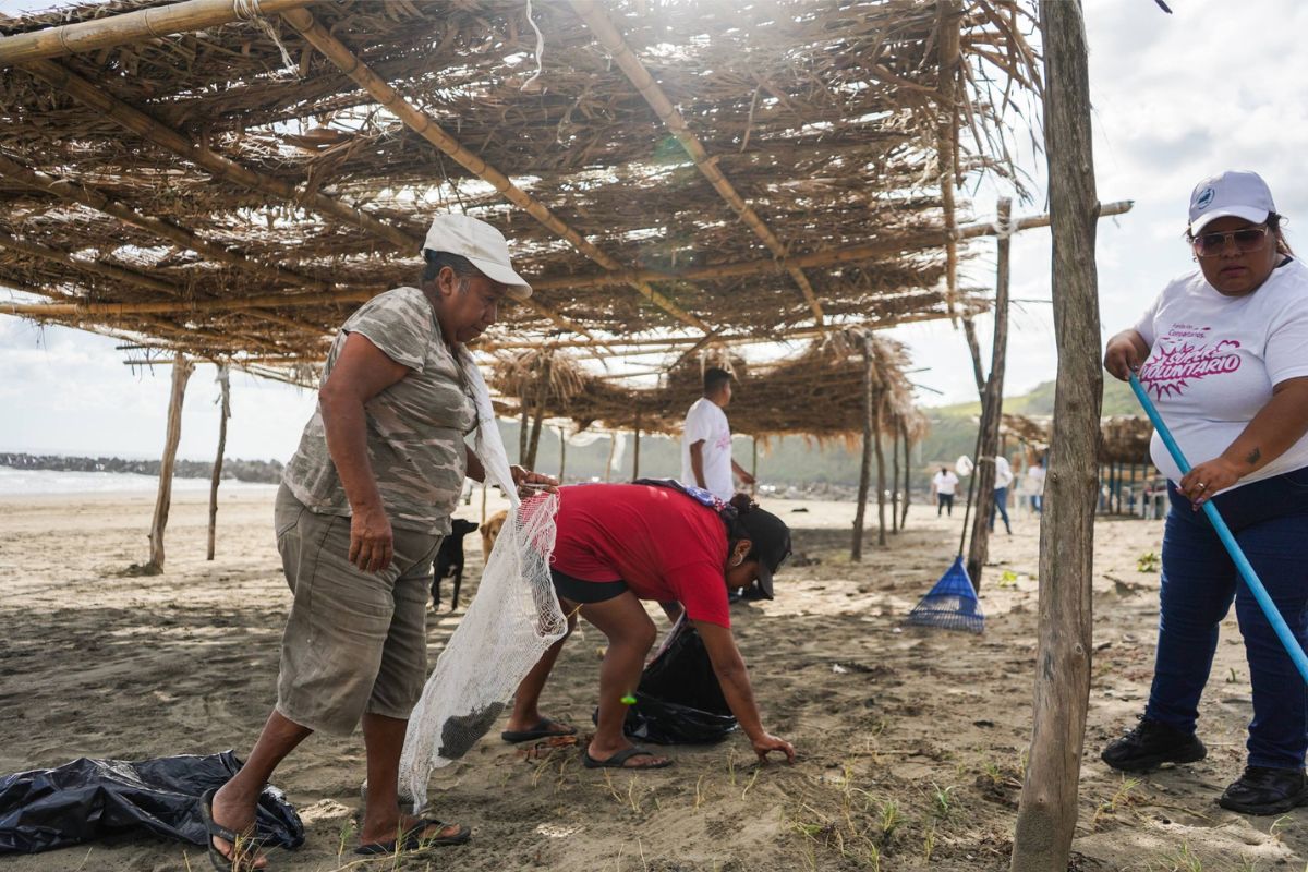Derrame de hidrocarburo en el Golfo afecta costas de Veracruz y genera daño ambiental.