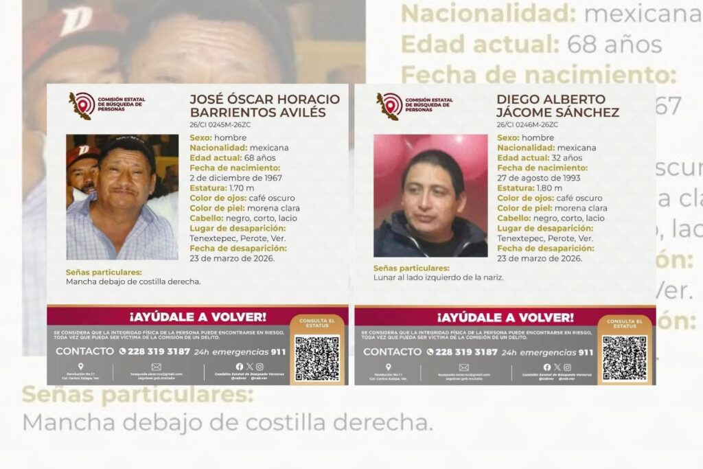 protesta carretera Xalapa Perote ejidatarios desaparecidos Tenextepec Veracruz.