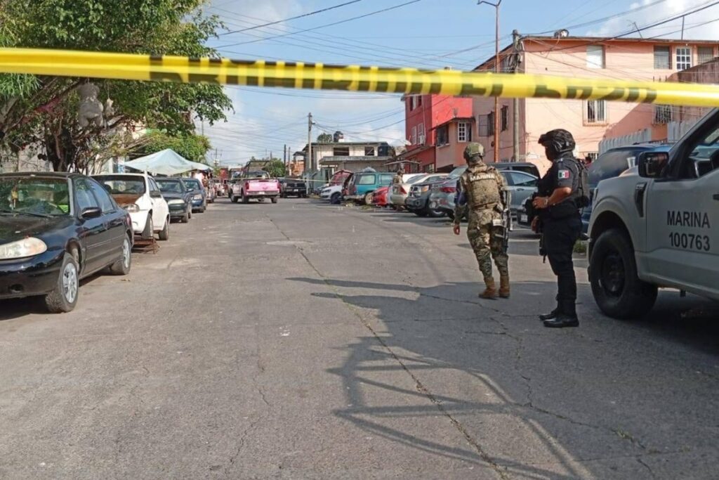 Operativo tras ataque armado en Tuxpan donde murió Ana Gabriela, menor de 12 años