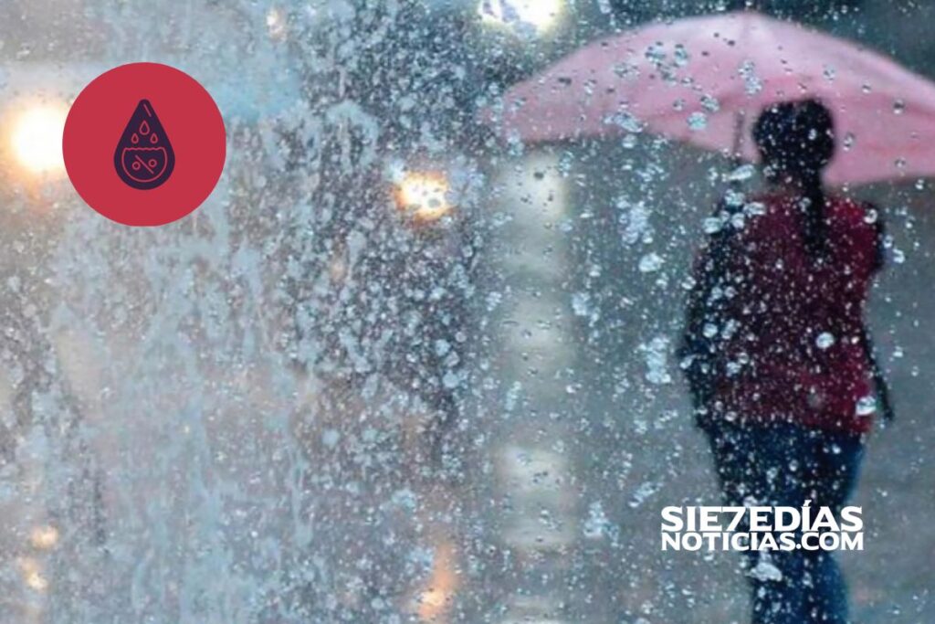 Lluvias intensas y posible granizo en Veracruz por frente frío 45 el 19 de abril