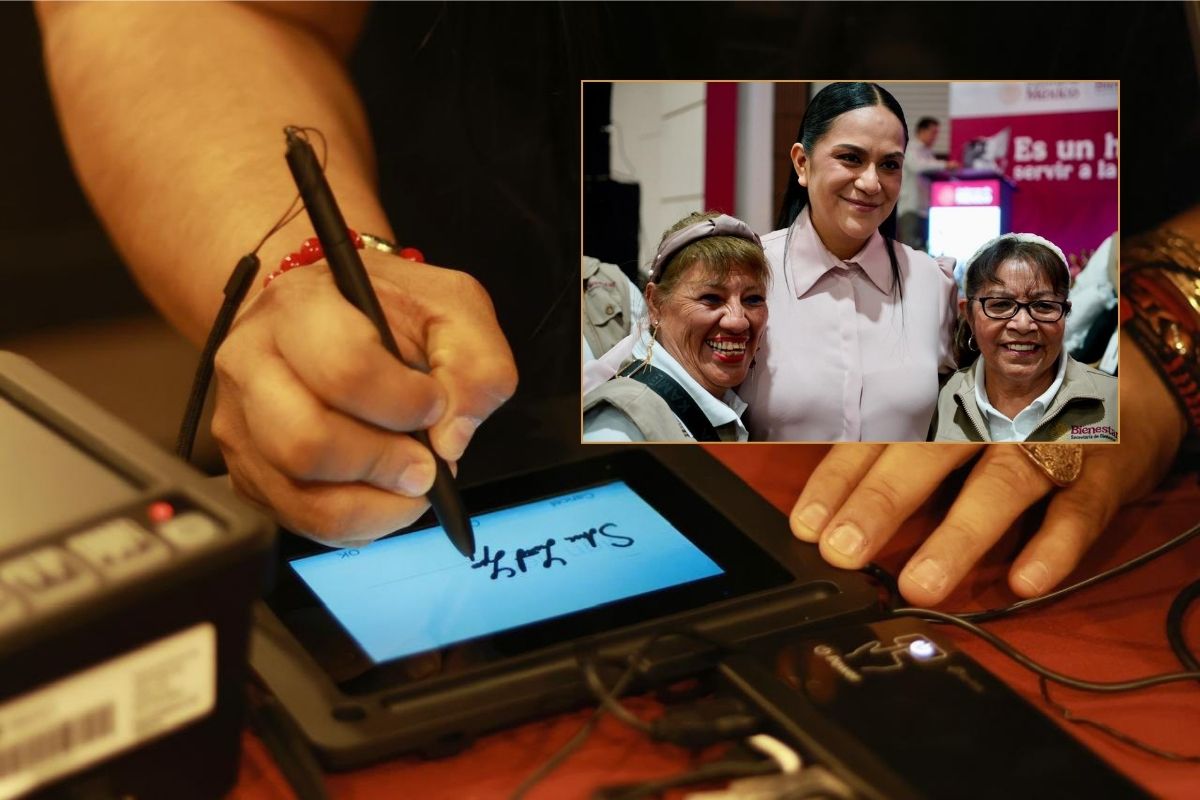 Módulo de registro para el Sistema Nacional de Salud en Xalapa con adultos mayores realizando trámite