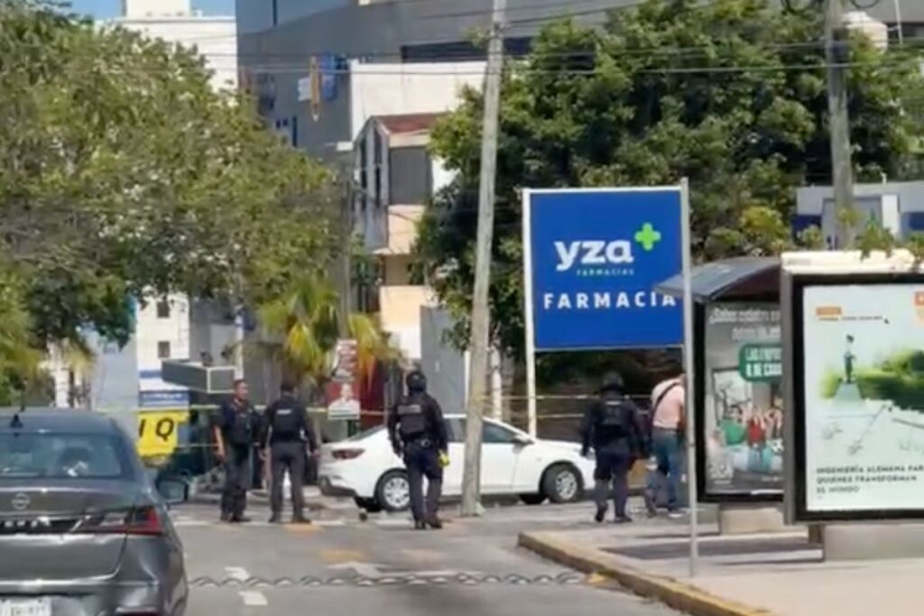 Balacera en Boca del Río hoy Avenida Juan Pablo II.