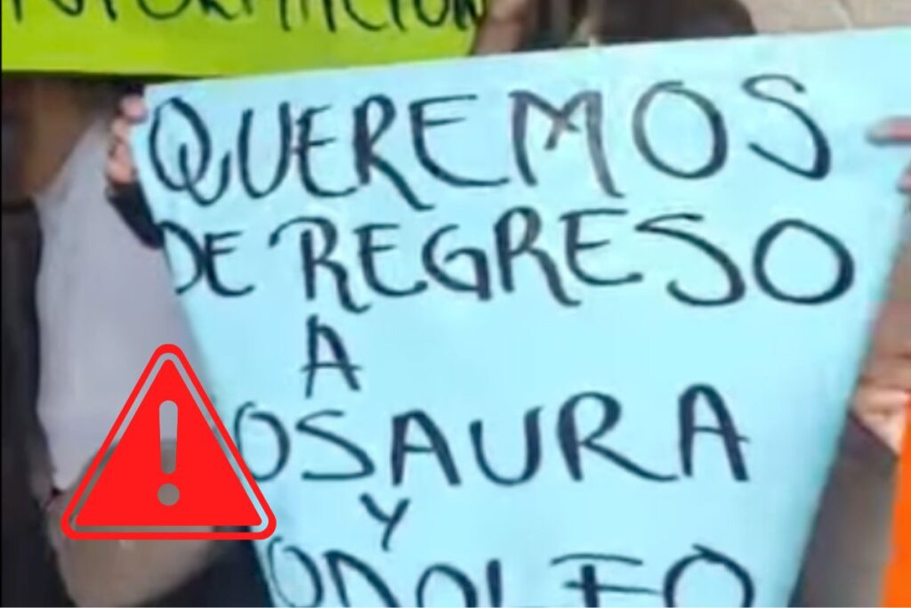 Familiares de trabajadores de Financiera CCS protestan en Boca del Río por desaparición en Tuxtepec Oaxaca