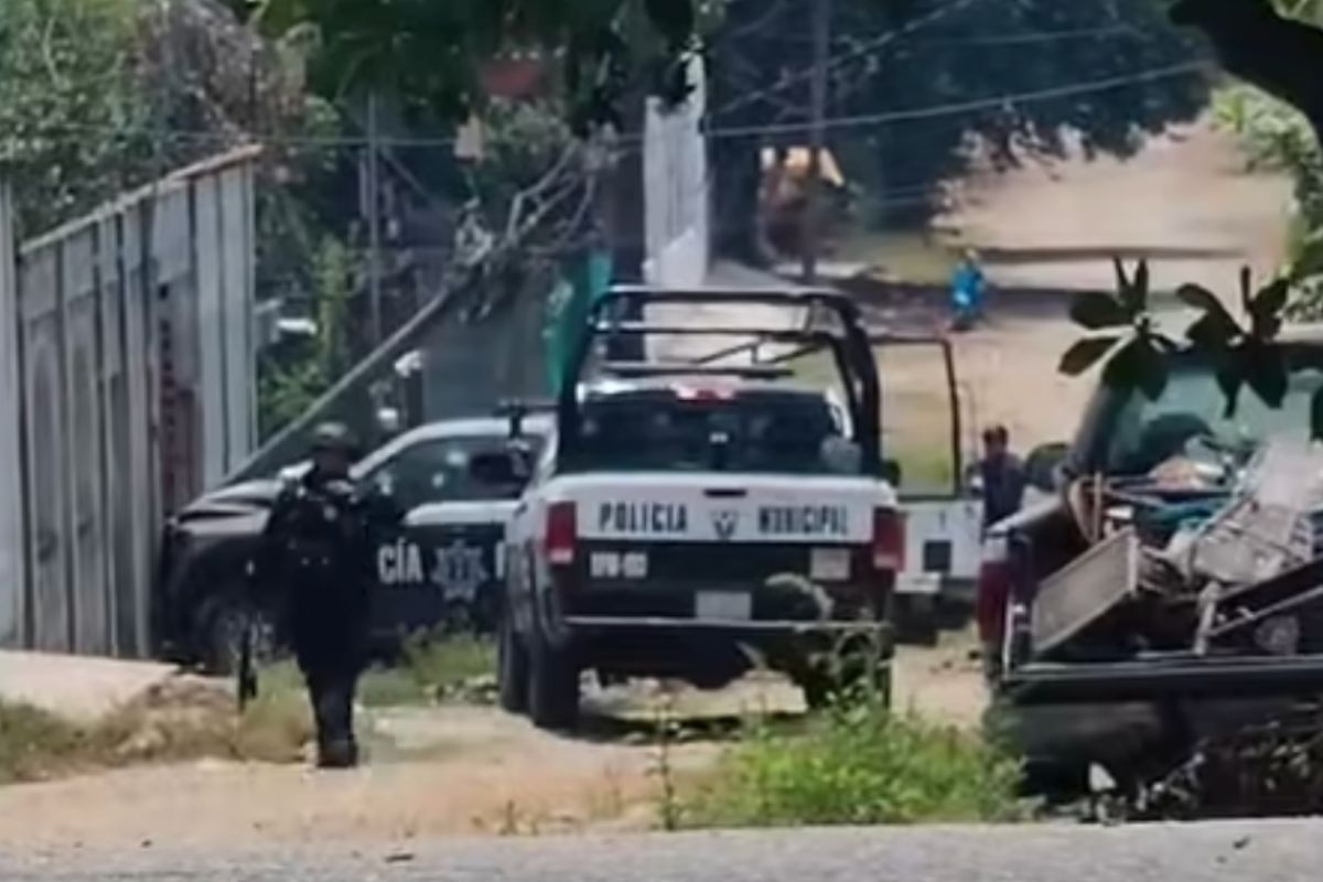 Operativo de SSP, SEMAR y SEDENA tras emboscada armada en Cosamaloapan, Veracruz.