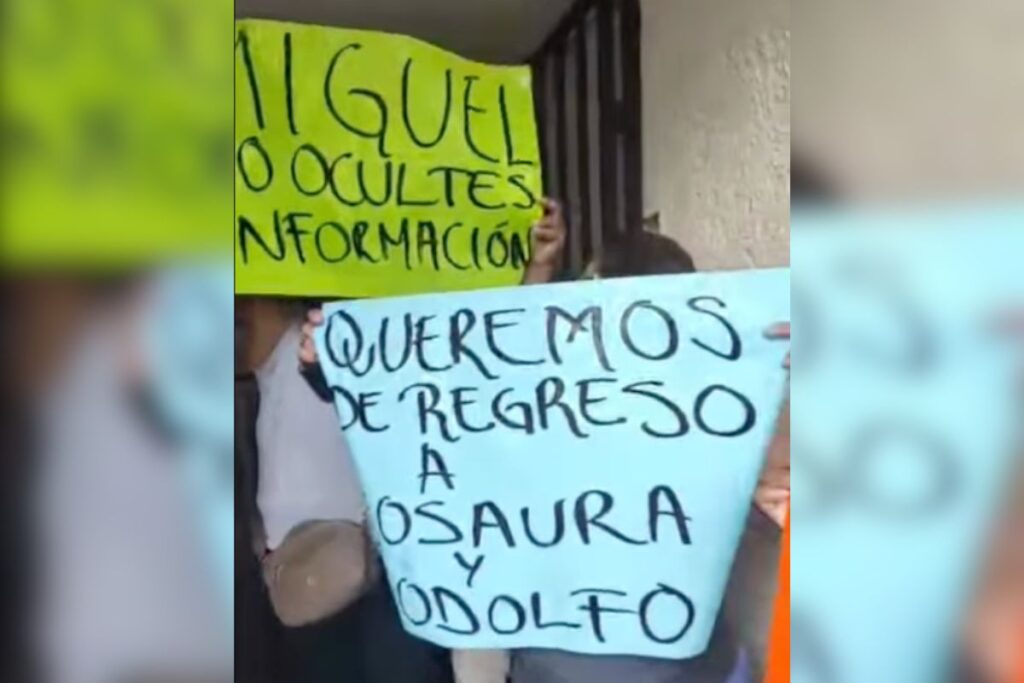 Familiares de trabajadores desaparecidos de Financiera CCS exigen información sobre el caso en Veracruz y Oaxaca.