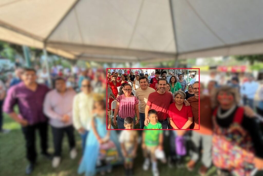 Eduardo Vega Yunes durante actividades políticas en Morena Veracruz