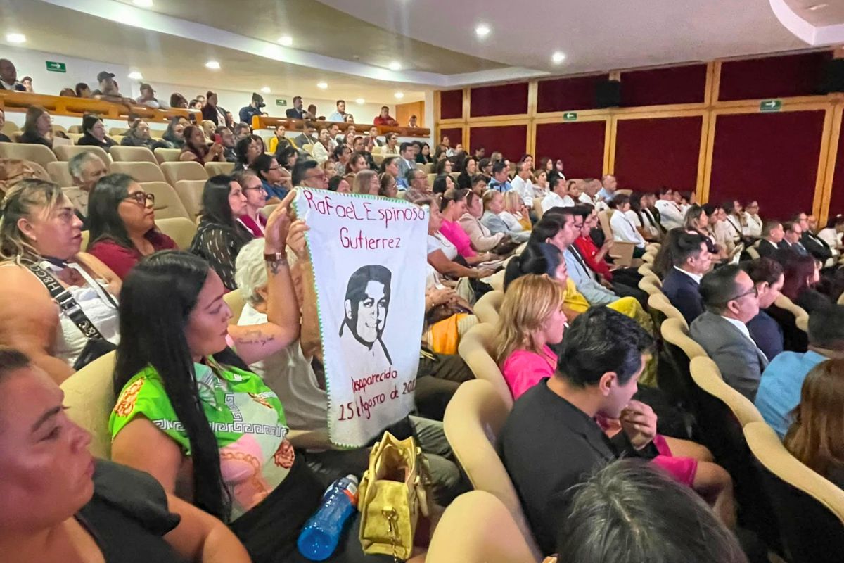 Minerva Regina Pérez López durante la presentación del Micrositio de Personas Identificadas en Resguardo Temporal en Xalapa