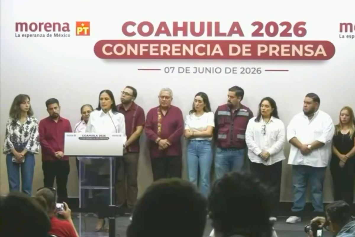 Dirigentes y militantes de Morena analizan la derrota de Morena en Coahuila tras la elección de diputaciones locales.