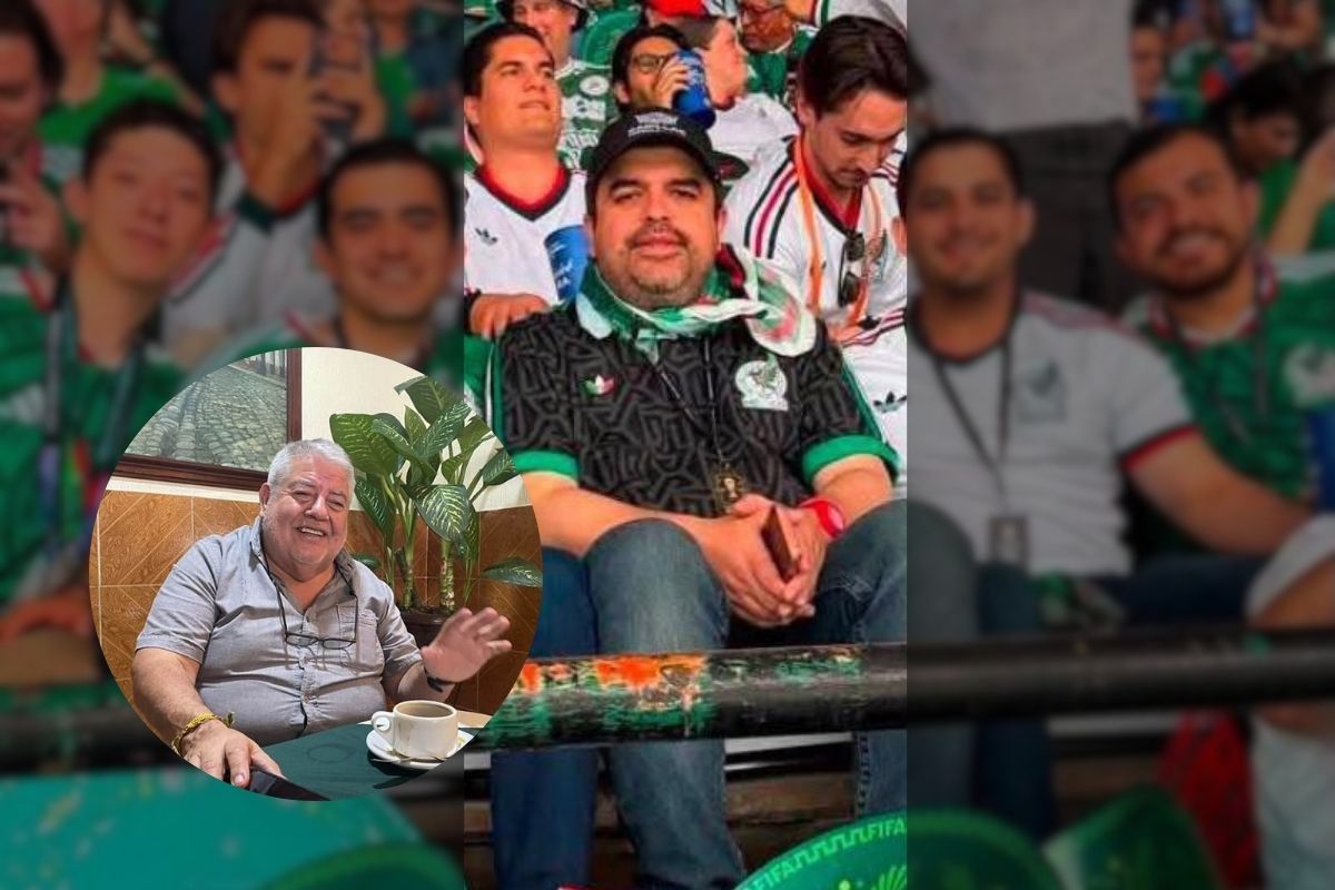 Manuel Huerta Ladrón de Guevara responde sobre el viaje del alcalde de Tantoyuca al Mundial durante una conferencia de prensa.