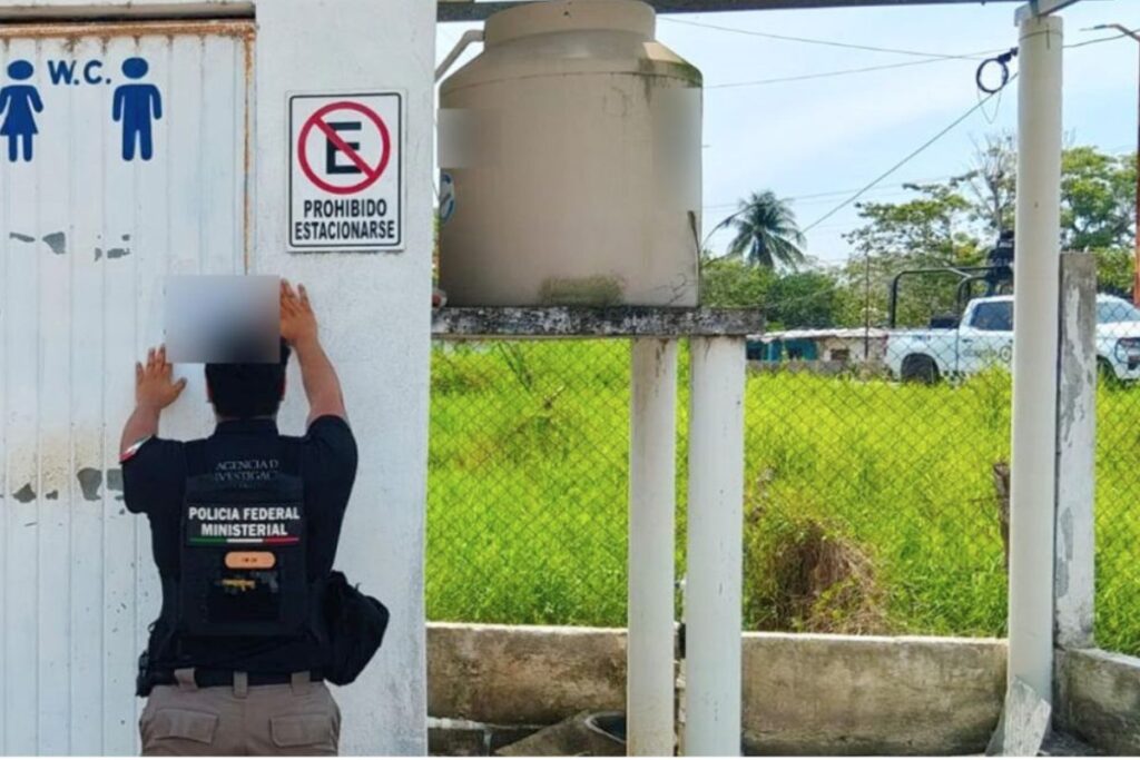 Elementos federales participan en operativo por aseguramiento de hidrocarburo en Veracruz donde fue detenida una persona