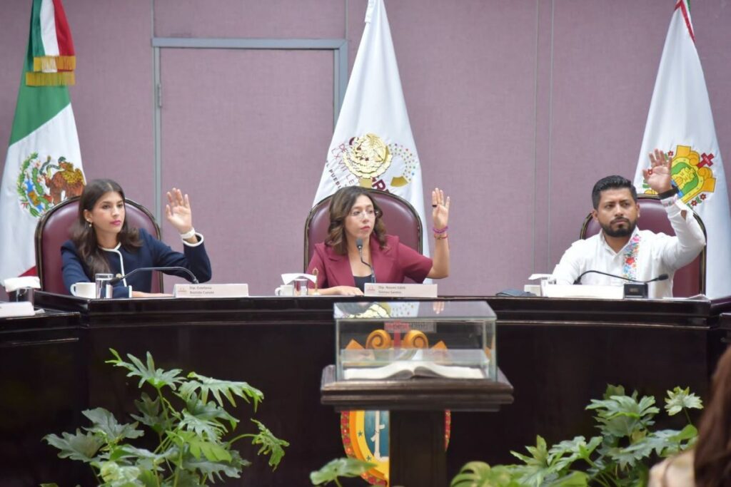 Sesión del Congreso de Veracruz durante la aprobación de la reforma que modifica las reglas de la elección judicial de 2028.