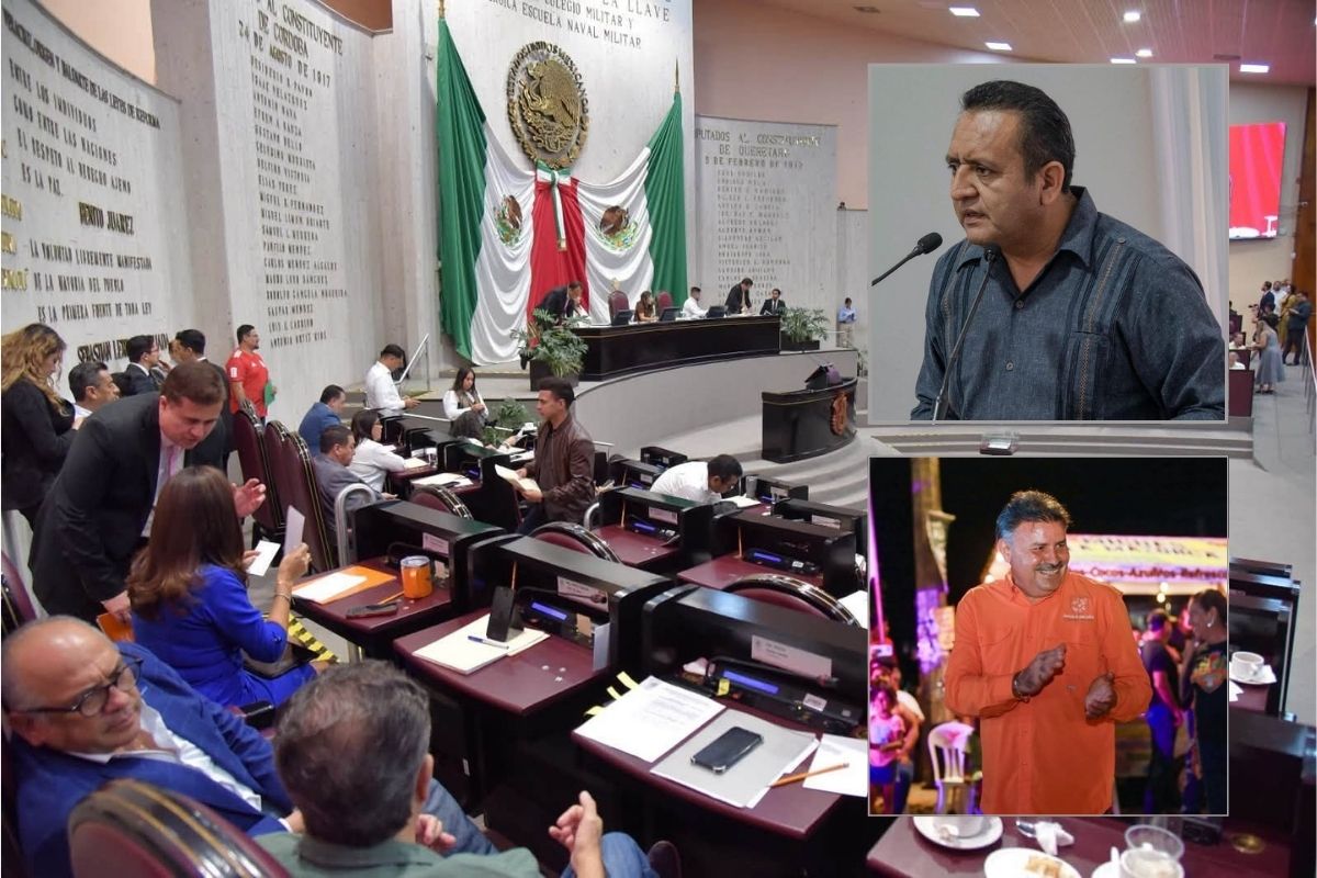 Representantes legales de los alcaldes de Ixhuatlán del Sureste y Úrsulo Galván entregan documentos en el Congreso de Veracruz durante el procedimiento de desafuero.