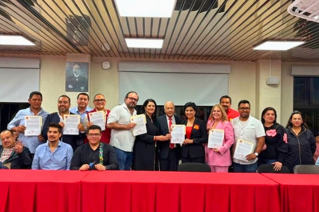 Nuevos coordinadores regionales del PT en Veracruz.