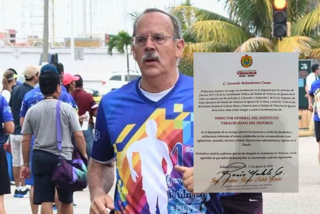 Nombramiento oficial de Gerardo Balandrano Casas como director del IVD.