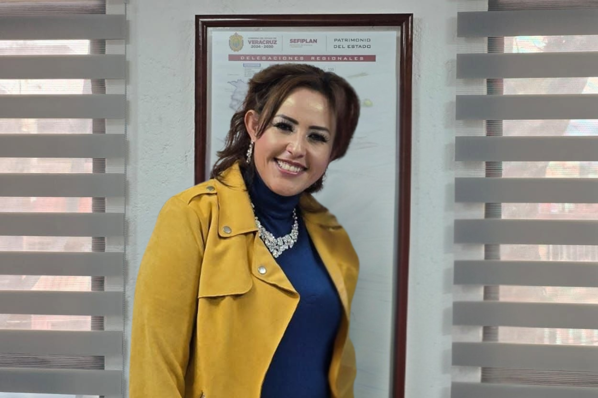 Mónica Garibo Puga, directora de Patrimonio del Estado de Veracruz.