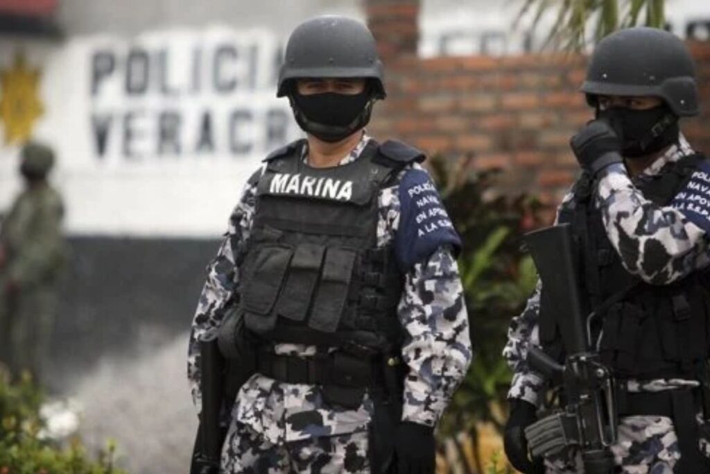 Comunicado oficial de la Secretaría de Marina sobre detención de personal naval en Veracruz.