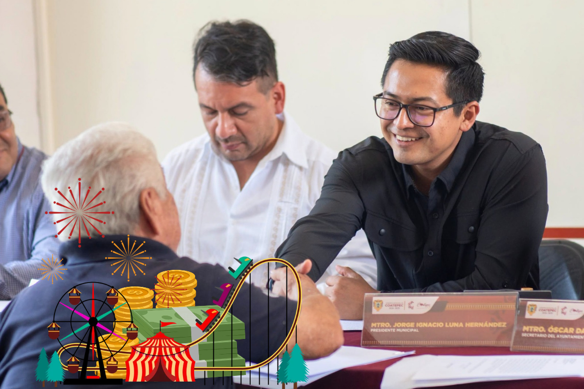 Jorge Ignacio Luna Hernández, alcalde de Coatepec. La opacidad de la Feria del Café.