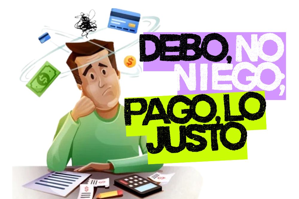 Teresa Carbajal. Columna Debo, no niego; pago, lo justo.
