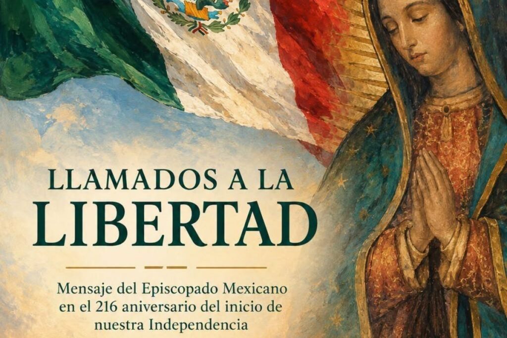Conferencia del Episcopado de México durante la presentación del mensaje "Llamados a la libertad".