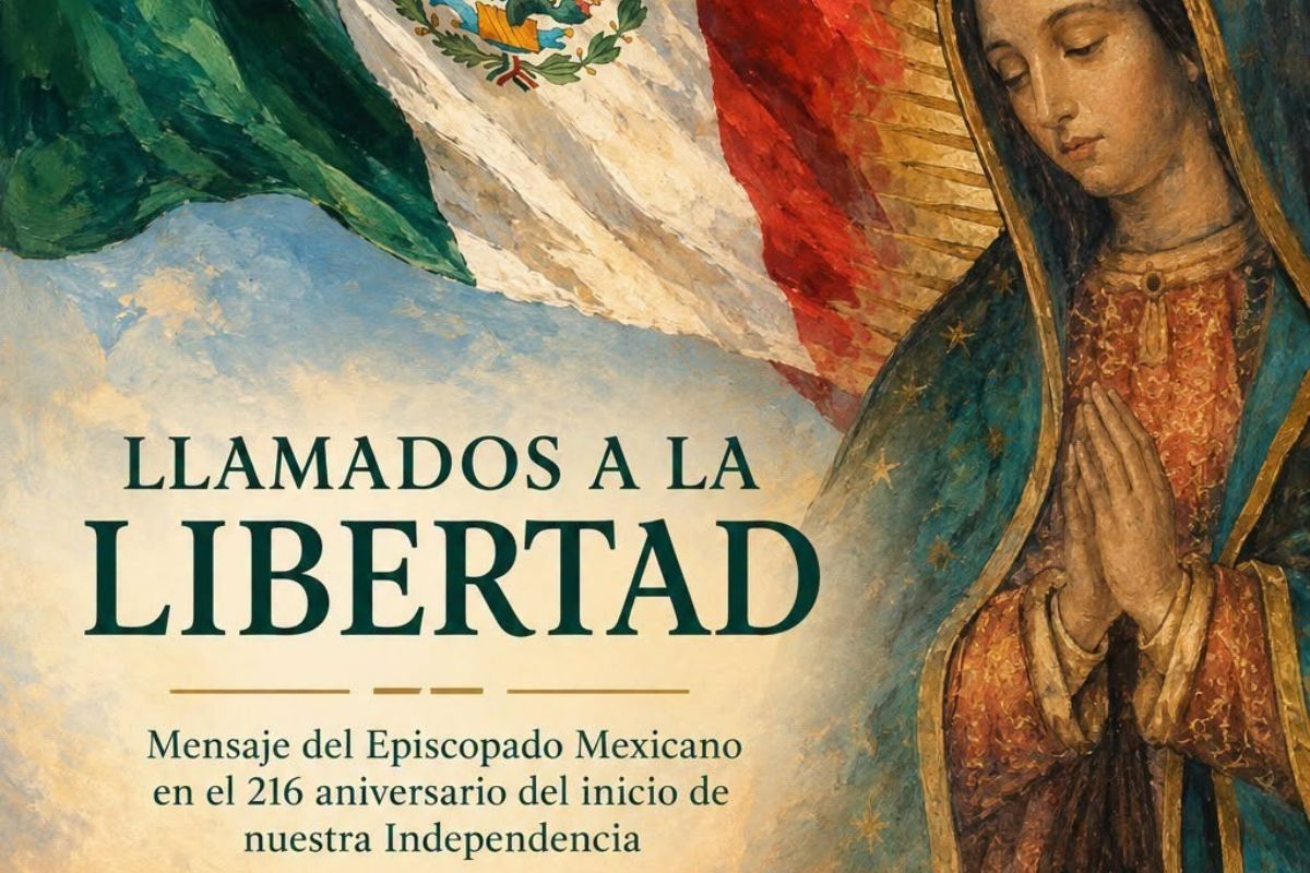 Conferencia del Episcopado de México durante la presentación del mensaje "Llamados a la libertad".