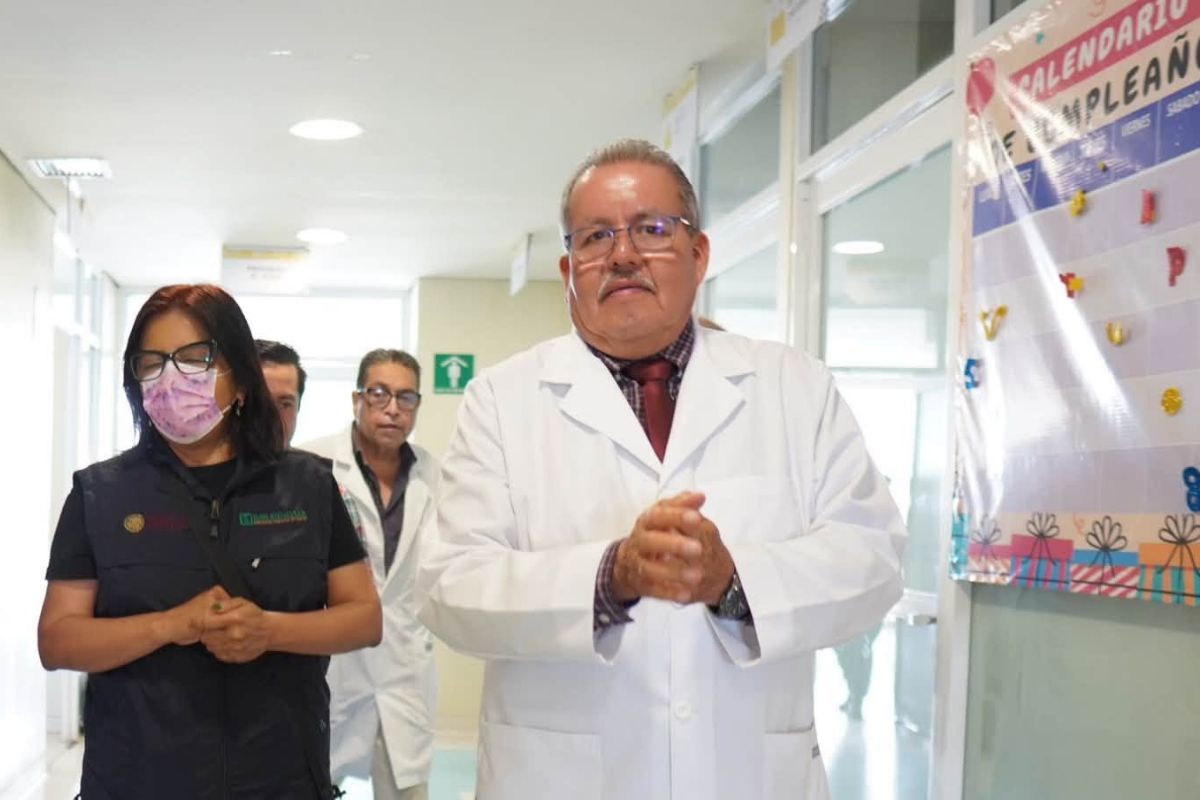 Celestino Pino Guevara, nuevo director del Hospital de Alta Especialidad de Veracruz (HAEV).