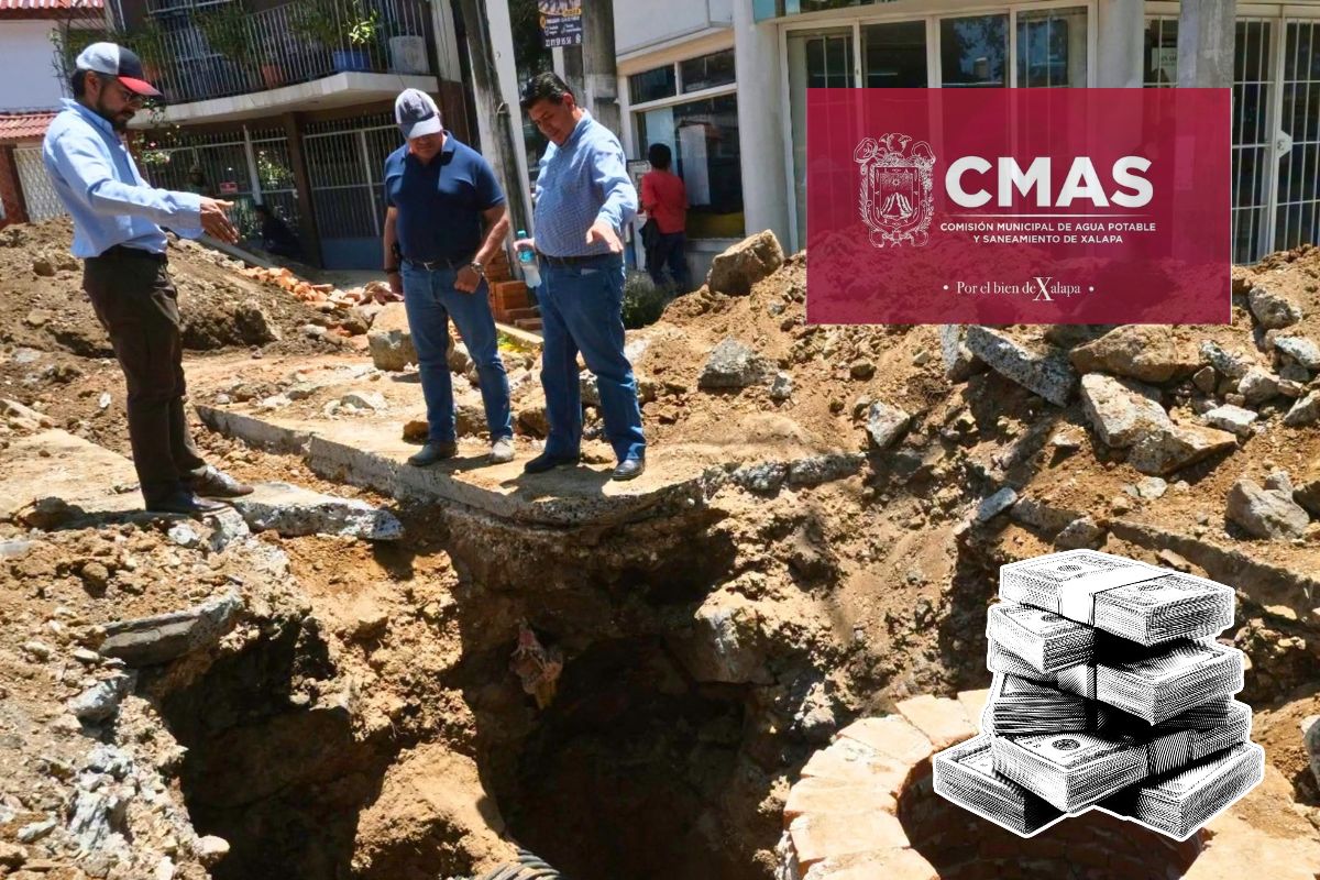 Obra de CMAS Xalapa, organismo con deuda con Banobras al cierre de 2025, según el ORFIS.