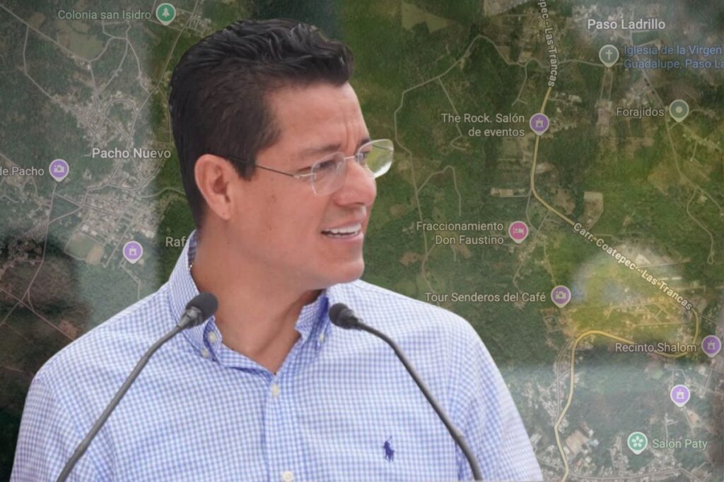 El alcalde de Emiliano Zapata, Daniel Baizabal.