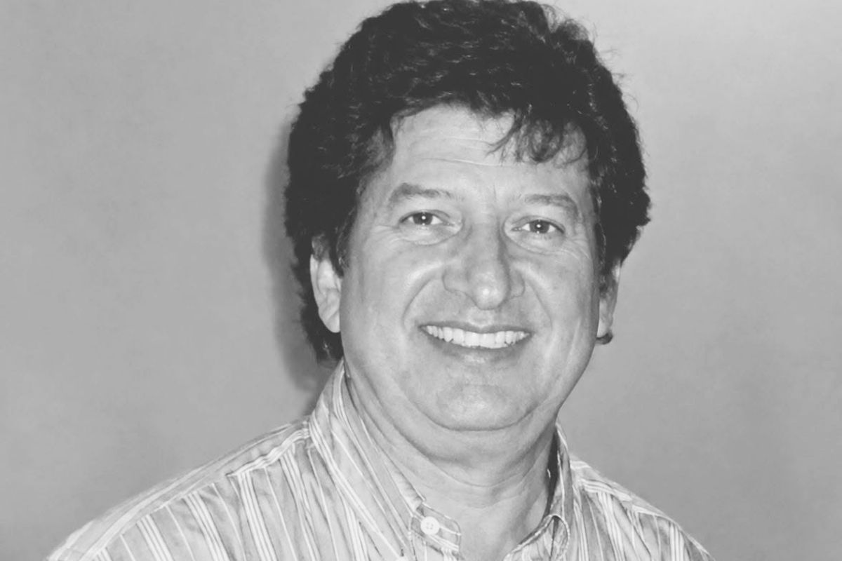 Retrato de Bernardo Gutiérrez Parra, periodista tuxpeño y autor de la columna “Desde el café”